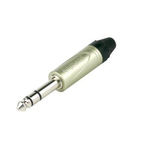 Amphenol QS3P кабельный разъем stereo jack 6,5 мм (TRS), цвет никель Amphenol QS3P кабельный разъем stereo jack 6,5 мм (TRS), цвет никель