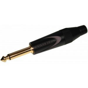 Amphenol TM2PB-AU кабельный разъем mono jack 6,5 мм (TS), материал - металл, цвет черный, позолоченные контакты Amphenol TM2PB-AU кабельный разъем mono jack 6,5 мм (TS), материал - металл, цвет черный, позолоченные контакты