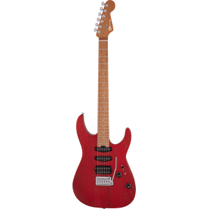 CHARVEL PM DK24 HSS 2PT CM - RED ASH электрогитара, цвет красный