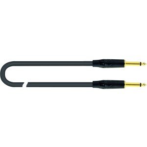Quik Lok JUST JJ 4.5 готовый инструментальный кабель серии Just, 4,5 метра, металлические прямые разъемы Mono Jack черного цвета Quik Lok JUST JJ 4.5 готовый инструментальный кабель серии Just, 4,5 метра, металлические прямые разъемы Mono Jack черного цвета
