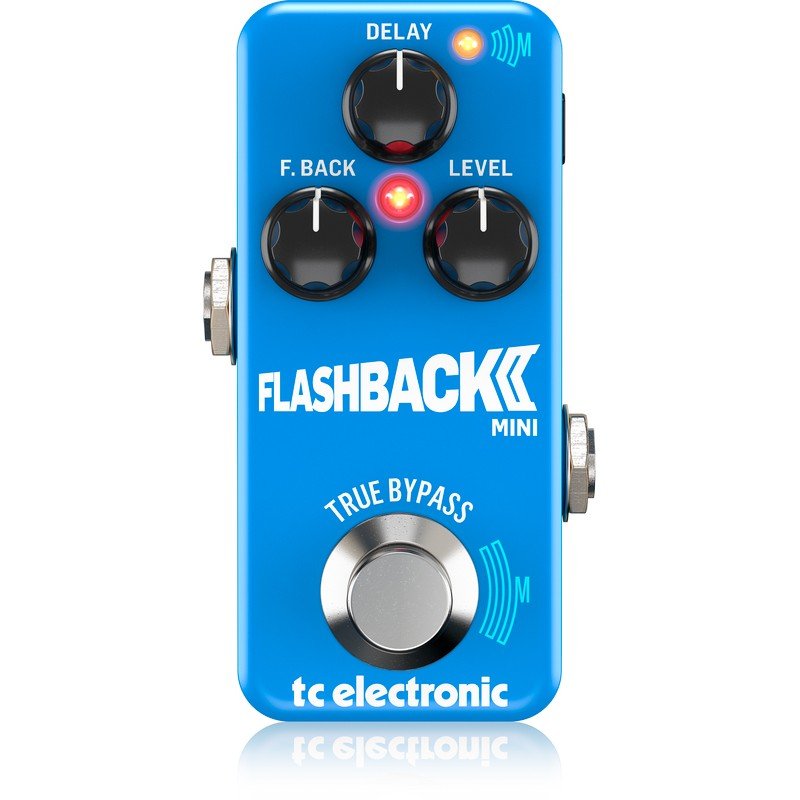 TC ELECTRONIC Flashback 2 Mini Delay напольная гитарная эффект педаль в уменьшенном корпусе, дилей