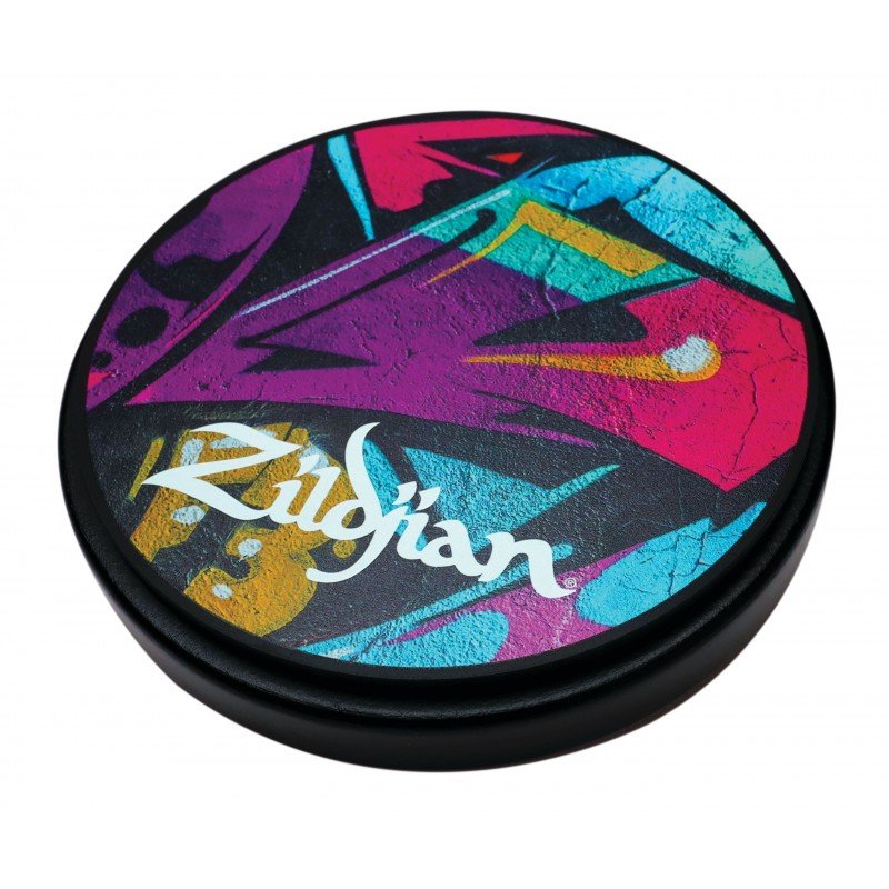 ZILDJIAN ZXPPGRA12 Grafitti Practice Pad 12In тренировочный пэд 12', рисунок 'Граффити'