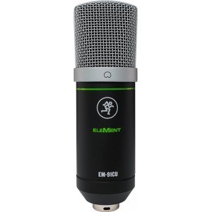 MACKIE EM-91CU студийный конденсаторный USB-микрофон с большой диафрагмой MACKIE EM-91CU студийный конденсаторный USB-микрофон с большой диафрагмой