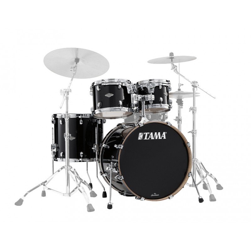 TAMA MBS42S-PBK STARCLASSIC PERFORMER ударная установка из 4-х барабанов, цвет черный глянцевый, клён/берёза