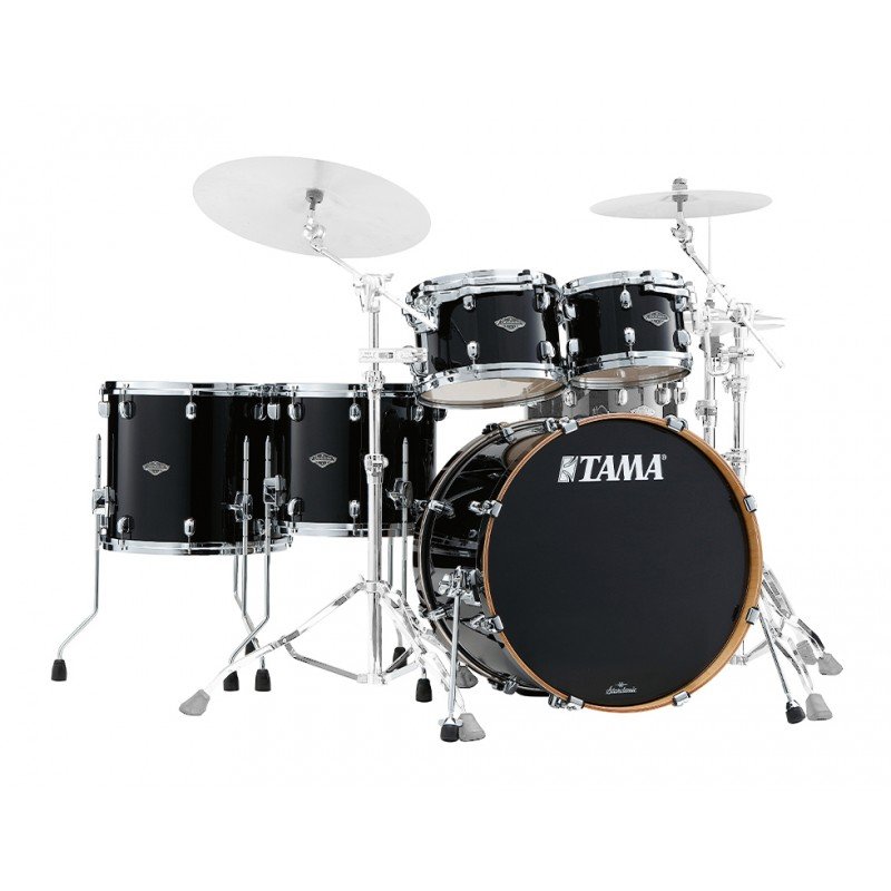 TAMA MBS52RZS-PBK STARCLASSIC PERFORMER ударная установка из 5-ти барабанов, цвет черный глянцевый, клён/берёза