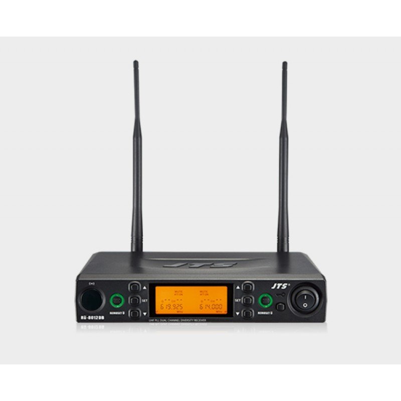 JTS RU-8012DB/RU-850LTH (650~686) Радиосистема: UHF-ресивер двухканальный + 2 UHF-передатчика ручных