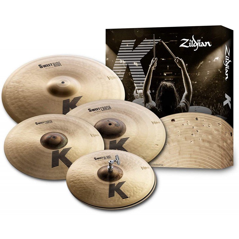 ZILDJIAN KS5791 K SWEET SET набор тарелок (15' HiHat, 17' Crash, 21' Ride, 19” Crash)