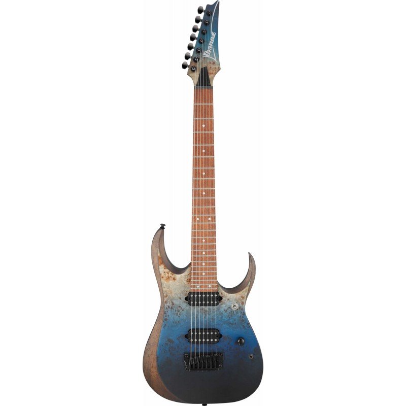 IBANEZ RGD7521PB-DSF электрогитара, 7 струн, цвет - океанический синий