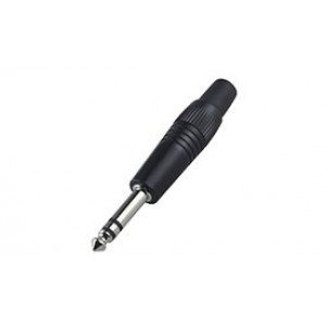 NordFolk NCJ5288 кабельный разъем 6.35 мм stereo Jack (TRS), черный, пластиковая крышка NordFolk NCJ5288 кабельный разъем 6.35 мм stereo Jack (TRS), черный, пластиковая крышка