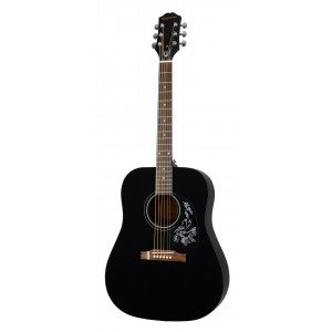 EPIPHONE Starling Ebony акустическая гитара, цвет черный EPIPHONE Starling Ebony акустическая гитара, цвет черный