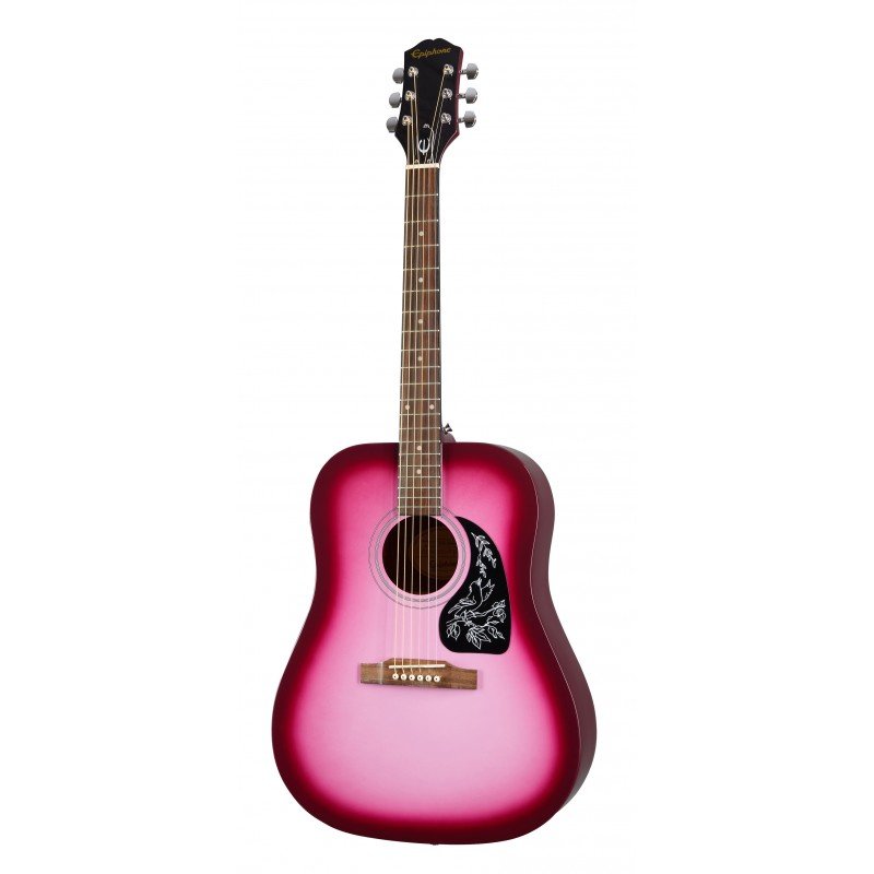 EPIPHONE Starling Hot Pink Pearl акустическая гитара, цвет розовый фейд