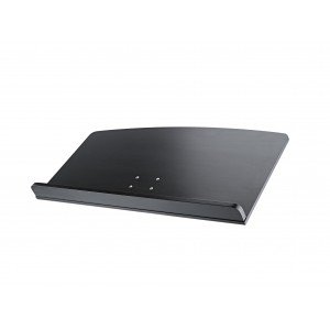 K&M 12333-000-55 деревянная подставка для пюпитра 800x400 мм, цвет черный