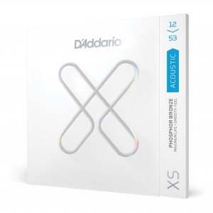 D'Addario XSAPB1253 Set Acoustic Guitar XS Phosphor Bronze, 12-53, Light D'Addario XSAPB1253 Set Acoustic Guitar XS Phosphor Bronze, 12-53, Light