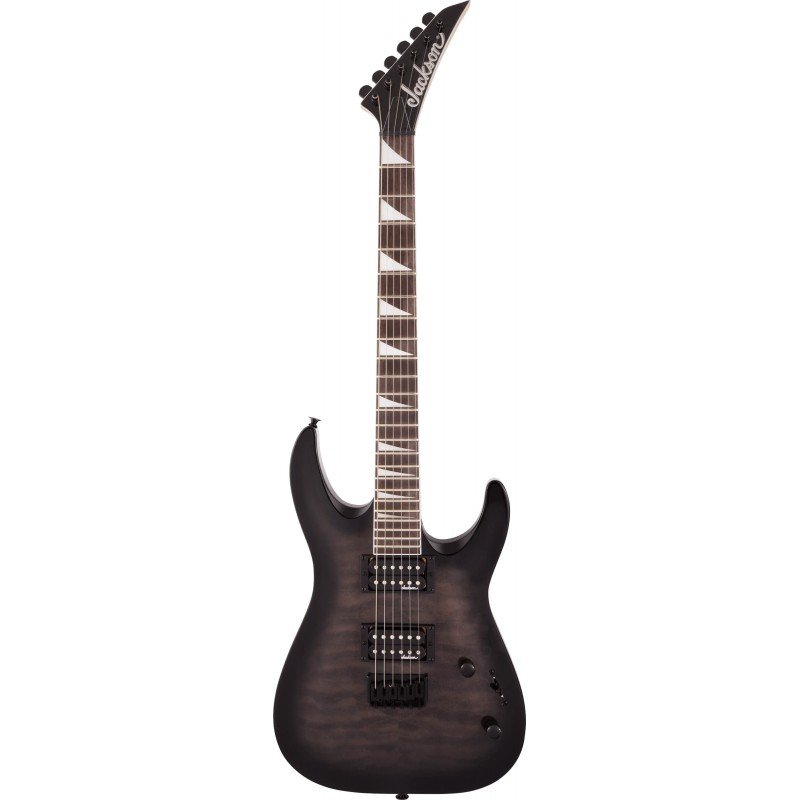 Jackson JS32Q Dinky DKA HT Transparent Black Burst