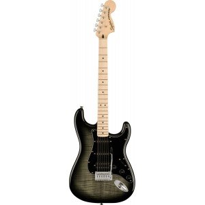 FENDER SQUIER Affinity Stratocaster FMT HSS MN BBST электрогитара, цвет черный берст FENDER SQUIER Affinity Stratocaster FMT HSS MN BBST электрогитара, цвет черный берст