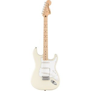 FENDER SQUIER Affinity Stratocaster MN OLW электрогитара, цвет белый
