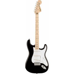 FENDER SQUIER Affinity Stratocaster MN BLK электрогитара, цвет черный