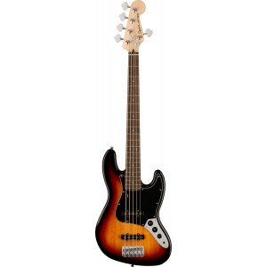 FENDER SQUIER Affinity Jazz Bass V LRL 3TS бас-гитара 5-струнная, цвет санберст FENDER SQUIER Affinity Jazz Bass V LRL 3TS бас-гитара 5-струнная, цвет санберст
