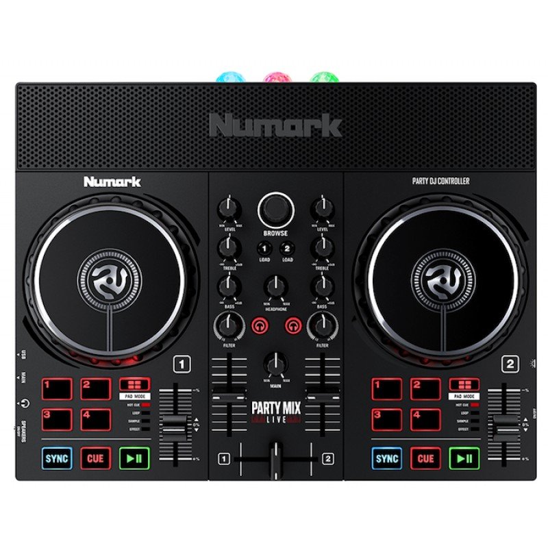 NUMARK PARTYMIX LIVE DJ-контроллер в комплекте ПО Serato