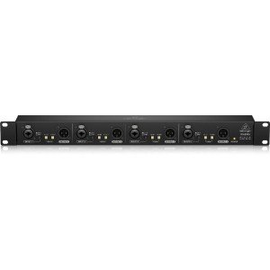BEHRINGER DI4800A профессиональный 4-канальный активный ди-бокс с функцией буста и линейным изолятором, рэковое исполнение, высо BEHRINGER DI4800A профессиональный 4-канальный активный ди-бокс с функцией буста и линейным изолятором, рэковое исполнение, высо