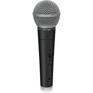 BEHRINGER SL 85S вокальный динамический микрофон с кнопкой включения, диаграмма направленности - кардиоида BEHRINGER SL 85S вокальный динамический микрофон с кнопкой включения, диаграмма направленности - кардиоида