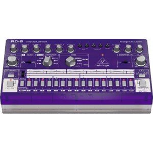 BEHRINGER RD-6-GP аналоговая драм-машина, 8 сэмпов ударных, 16-шаговый секвенсер, емкость памяти 2х16 паттернов, встроенный дист BEHRINGER RD-6-GP аналоговая драм-машина, 8 сэмпов ударных, 16-шаговый секвенсер, емкость памяти 2х16 паттернов, встроенный дист