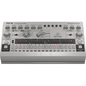 BEHRINGER RD-6-SR аналоговая драм-машина, 8 сэмпов ударных, 16-шаговый секвенсер, емкость памяти 2х16 паттернов, встроенный дист BEHRINGER RD-6-SR аналоговая драм-машина, 8 сэмпов ударных, 16-шаговый секвенсер, емкость памяти 2х16 паттернов, встроенный дист