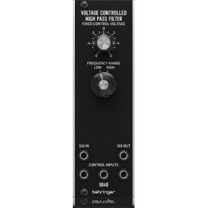 BEHRINGER 904B VOLTAGE CONTROLLED HIGH PASS FILTER модуль аналогового VCF High pass фильтра, формат Eurorack BEHRINGER 904B VOLTAGE CONTROLLED HIGH PASS FILTER модуль аналогового VCF High pass фильтра, формат Eurorack
