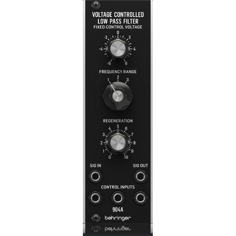 BEHRINGER 904A VOLTAGE CONTROLLED LOW PASS FILTER модуль аналогового VCF Low pass фильтра, формат Eurorack