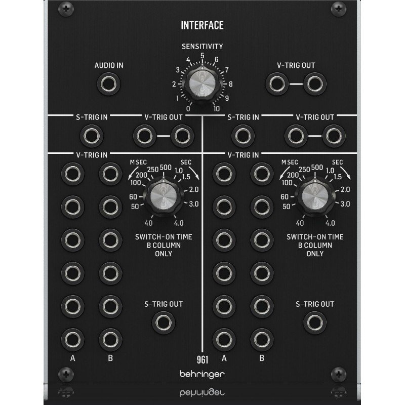 BEHRINGER 961 INTERFACE модуль конвертера аудиосигнала в триггерный, формат Eurorack