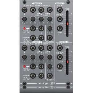 BEHRINGER 297 DUAL PORTAMENTO/CV UTILITIES двойной модуль портаменто/4-канального CV-микшера, формат Eurorack BEHRINGER 297 DUAL PORTAMENTO/CV UTILITIES двойной модуль портаменто/4-канального CV-микшера, формат Eurorack