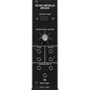 BEHRINGER 902 VOLTAGE CONTROLLED AMPLIFIER модуль VCA, 2 входа/2 выхода с разной полярностью, формат Eurorack BEHRINGER 902 VOLTAGE CONTROLLED AMPLIFIER модуль VCA, 2 входа/2 выхода с разной полярностью, формат Eurorack