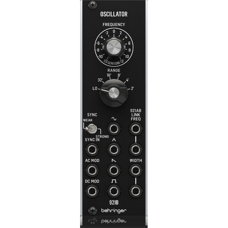 BEHRINGER 921B OSCILLATOR модуль осцилятора, 4 выхода под разные формы волны, формат Eurorack