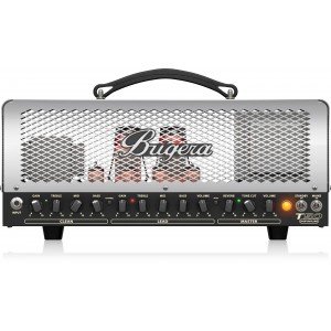 Bugera T50 INFINIUM гитарный ламповый уисилитель, мощность 50 Вт, 2 канала, лампы 4 x 12AX7 and 2 x EL34, реверб Bugera T50 INFINIUM гитарный ламповый уисилитель, мощность 50 Вт, 2 канала, лампы 4 x 12AX7 and 2 x EL34, реверб