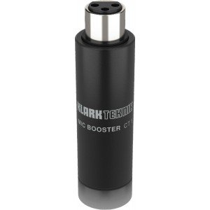 KLARK TEKNIK MIC BOOSTER CT 1 компактный микрофонный бустер, усиление до 25 дБ, возможность закрепления на корпусе микрофона