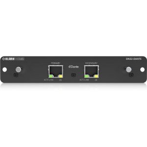 KLARK TEKNIK DN32-DANTE карта расширения Dante 32x32 для микшерных пультов Midas M32 и Behringer X32, конвертизация 48кГц/96кГц, KLARK TEKNIK DN32-DANTE карта расширения Dante 32x32 для микшерных пультов Midas M32 и Behringer X32, конвертизация 48кГц/96кГц,