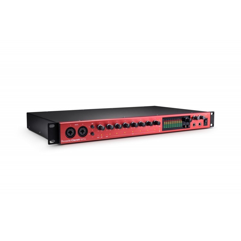 FOCUSRITE Clarett+ 8Pre интерфейс, 18 входов/20 выходов