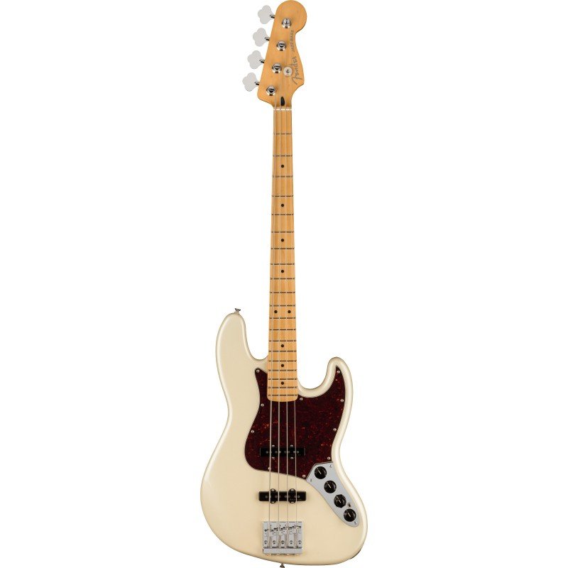 Fender Player Plus ACTIVE JAZZ BASS MN Olympic Pearl бас-гитара