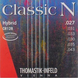 Thomastik CR128 Classic N Комплект струн для акустической гитары, нейлон/посеребренная медь 027-043 Thomastik CR128 Classic N Комплект струн для акустической гитары, нейлон/посеребренная медь 027-043