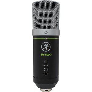 Mackie EM-91CU+ Конденсаторный USB-микрофон Mackie EM-91CU+ Конденсаторный USB-микрофон
