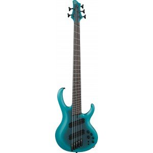 IBANEZ BTB605MS-CEM электрическая бас-гитара, 5 струн, мультимензурная, корпус - окуме, цвет - лазурный IBANEZ BTB605MS-CEM электрическая бас-гитара, 5 струн, мультимензурная, корпус - окуме, цвет - лазурный