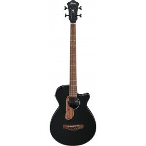 IBANEZ AEGB24E-BKH электроакустическая бас-гитара, топ - сапеле, корпус - сапеле, цвет - чёрный IBANEZ AEGB24E-BKH электроакустическая бас-гитара, топ - сапеле, корпус - сапеле, цвет - чёрный