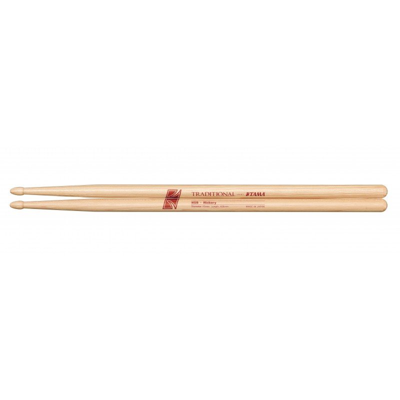 TAMA H5B Traditional Series Hickory Stick Japan барабанные палочки, орех