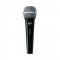 SHURE SV100-A микрофон динамический вокально-речевой с выключателем и кабелем (XLR-6.3 мм JACK), черный, серебристая сетка