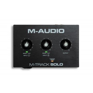 M-AUDIO M-TRACK SOLO II USB-аудиоинтерфейс 2 входа, 2 выхода M-AUDIO M-TRACK SOLO II USB-аудиоинтерфейс 2 входа, 2 выхода