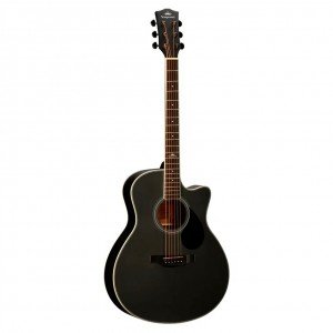 KEPMA A1C Black Matt акустическая гитара, цвет черный KEPMA A1C Black Matt акустическая гитара, цвет черный