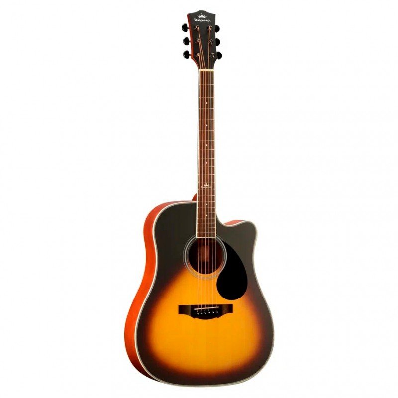 KEPMA D1C Sunburst Matt акустическая гитара, цвет санберст