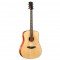 KEPMA F1E-D Natural трансакустическая гитара, цвет натуральный, в комплекте чехол
