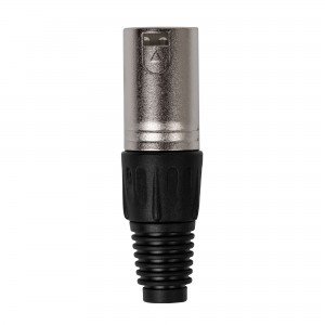 ROCKDALE XLR056 металлический кабельный разъем XLR папа (male) 3pin, цвет никель ROCKDALE XLR056 металлический кабельный разъем XLR папа (male) 3pin, цвет никель