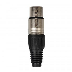 ROCKDALE XLR055 металлический кабельный разъем XLR мама (female) 3pin, цвет никель ROCKDALE XLR055 металлический кабельный разъем XLR мама (female) 3pin, цвет никель